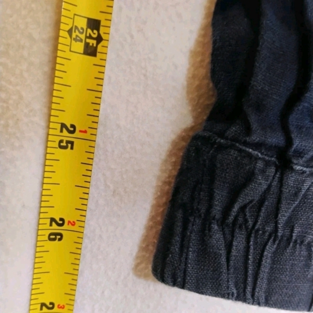 Navy Ankle Cargo Pants - Picture 10 of 10